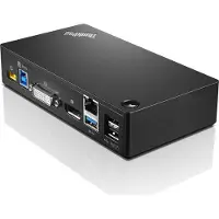 Lenovo ThinkPad USB 3.0 Pro Dock, Kabelgebunden, USB 3.2 Gen 1 (3.1 Gen 1) Type-A, 3,5 mm, 10,100,1000 Mbit/s, Schwarz,