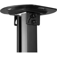 Aisens CP04TSRE-131, Zimmerdecke, 13,5 kg, Schwarz, Stahl, Manuell, 380 - 580 mm