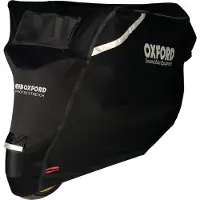 Oxford Protex Stretch-Fit Outdoor Premium Motorrad Abdeckplane, L