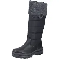 Rieker Stiefel schwarz in Gr. 39