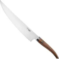 Laguiole En Aubrac Gourmet CGO25NOI Walnussholz, Kochmesser, 25 cm