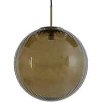 Light & Living Pendellampe Magdala Ø 40 cm Bernstein