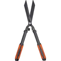 Black & Decker Heckenschere - Gezahnte Stahlklingen - 61 CM - Schwarz/Orange
