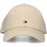 Tommy Hilfiger Damen Kappe Essential Flag Cap - Beige - Größe ONESIZE