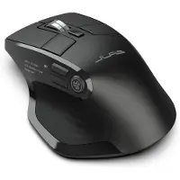 JLab Epic, rechts, Optisch, Bluetooth + USB Type-A, 2400 DPI, Schwarz