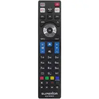 Superior Electronics ReplacemRemote Control - Ersatzfernbedienung Black, SUPTRB010, für Philips (SMART) TVs