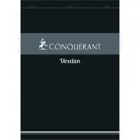Conquerant SEPT Notizblock Direction, mit Klammerheftung
