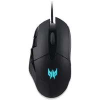 Acer Predator Cestus 315, rechts, Optisch, USB Typ-A, 6500 DPI, Schwarz