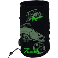 Hotspot titanium Snood Zander Fishing Mania, One Size, schwarz, Schal, 010101999