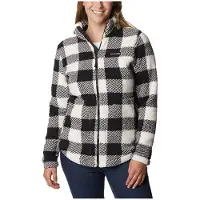 Columbia Sweatjacke West Bend Full Zip Damen Chalk Check Print-XL