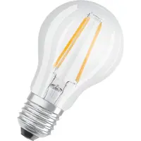 Osram P CLAS A 60 CL 6.50 W/2700 K E27 FIL LED-Lampe, Birnenform, Sockel E27, 6,5 Watt, Warmweiß, 2700 K, 7kWh/1000h