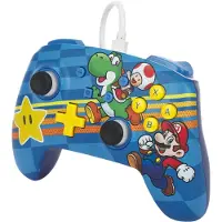 Nintendo Games Switch Mario Azul 2023 Power A Switch-controller