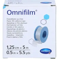 OMNIFILM Fixierpflaster Folie 1,25 cmx5 m 1 St Pflaster