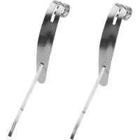 Bredemeijer Tropfenfänger Universal Silber (Satz von 2)