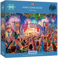Gibsons Puzzle Gibsons 1000 Teile machen etwas Lärm | 2 Stk