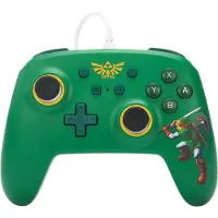 PowerA NSGP0199-01, Gamepad, Nintendo Switch, Kabelgebunden, USB, Grün, Weiß, Gelb, 3 m