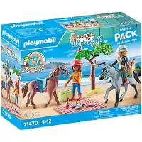 Playmobil Horses of Waterfall 71470 Reitausflug an den Strand mit Amelia und Ben