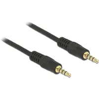 DeLOCK 83435, 3.5mm, Männlich, 3.5mm, Männlich, 1 m, Schwarz