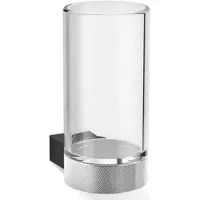 DECOR WALTHER Becher Club Wandmodel Kirstall Clear Black Matt / Chrome