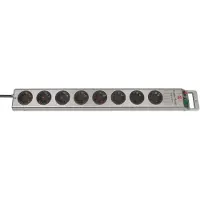 Brennenstuhl Super-Solid Line Steckdosenleiste 8-fach silber