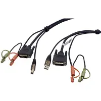 Aten 2L-7D03UD: USB-DVI Dual KVM-Kabel 3M