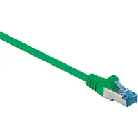 Wentronic 94142, 20 m, Cat6a, S/FTP (S-STP), RJ-45, RJ-45, Grün