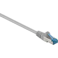 Goobay CAT 6A Patchkabel, S/FTP (PiMF), Grau, 50 m, LSZH halogenfrei, Kupfer