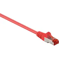 Goobay 68285, 20 m, Cat6, S/FTP (S-STP), RJ-45, RJ-45, Rot