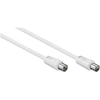 S-Impuls S/CONN maximum connectivity Antennenkabel, 100% geschirmt, BK-tauglich, > 75 dB, weiss, 20,0m