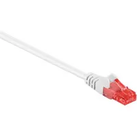 Nedis CAT6-Netzwerkkabel - RJ45 Stecker - RJ45 Stecker - U/UTP - 15.0 m - Rund - PVC - Weiss - Label