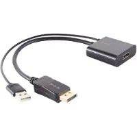 S-Conn HDMI-A Adapter, Displayport Stecker, 4K, 30cm