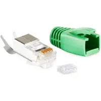 S/CONN 72067-10G, RJ-45, Grün, Weiß