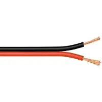 InLine TME KLC4-50 RSL - Lautsprecherkabel CCA-Leiter, 2x4,0mm2, rot/schwarz, 50m-Ring
