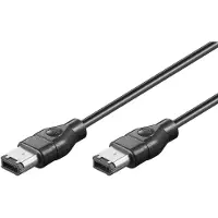 S-Impuls S/CONN maximum connectivity FireWire-Anschlusskabel, IEEE 1394 Kabel, 6-pol Stecker auf 6-pol Stecker, bis 400 MHz, 5,0m (77205)