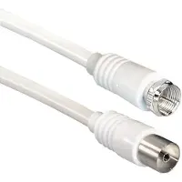 S-Impuls S/CONN maximum connectivity Antennenkabel, 100% geschirmt, F-Stecker auf Koax-Kupplung, RG 59, > 80