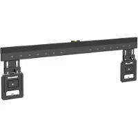 My Wall HE7-2L - Halterung de Wandhalterung für Flachbildfernseher de 43 bis 100 Zoll, Belastung de bis zu 75 kg, Ultra Slim TV Stand Universal, Abstand zur Wand de 9,5 mm