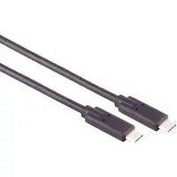 Shiverpeaks S/CONN maximum connectivity USB-C Verbindungskabel, USB Kabel Typ-C Stecker auf Typ C Stecker, 4.0 Gen 3x2, 240W, 0,5m (13-63015)