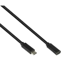 Alcasa USB 3.2 Gen.2 Verläng. USB-C St.-Bu. 0,5m