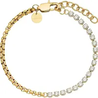 Noelani Armband für Damen, Stainless Steel IP Gold, Zirkonia (synth.) Noelani Gold
