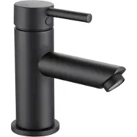 Aloni Waschtischmischer Einhebel Armatur Kalt-/Warmwasser Schwarz matt