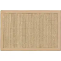 Benuta Fußmatte Sana Cream 40x60 cm - Moderner Kurzflor-Teppich für Wohnzimmer