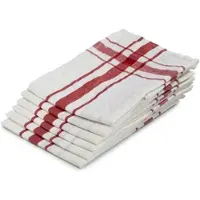 Libeco Geschirrtuch Camaret Red Linnen (6er Set)