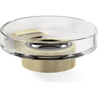DECOR WALTHER Seifenschale Club Wandmodel Kristall Clear Gold