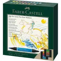 Faber-Castell - India ink PAP Dual Marker (20 pcs) (162020)