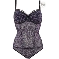 Marlies Dekkers Korselett Peekaboo | Grösse: 70D | Farbe: Violett/Print