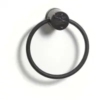 Aquanova Handtuchring Nero Black