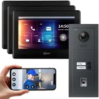Balter EVO HD 7" Videostation Weiß (Touchscreen HD-Bildschirm, 2-Draht BUS, Plexiglas)