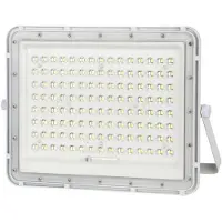 V-TAC 180W-W Solar-Flutlicht 'VT 180W LED SOLAR FLOODLIGHT' mit Fernbedienung, IP65, 16000mAh Akku, 3m Kabel