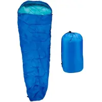 Camp Active Mumienschlafsack Blau 210x80cm