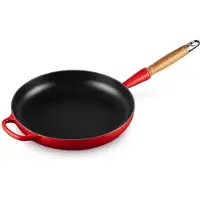 Le Creuset Bratpfanne Signature 24 cm Kirschrot
